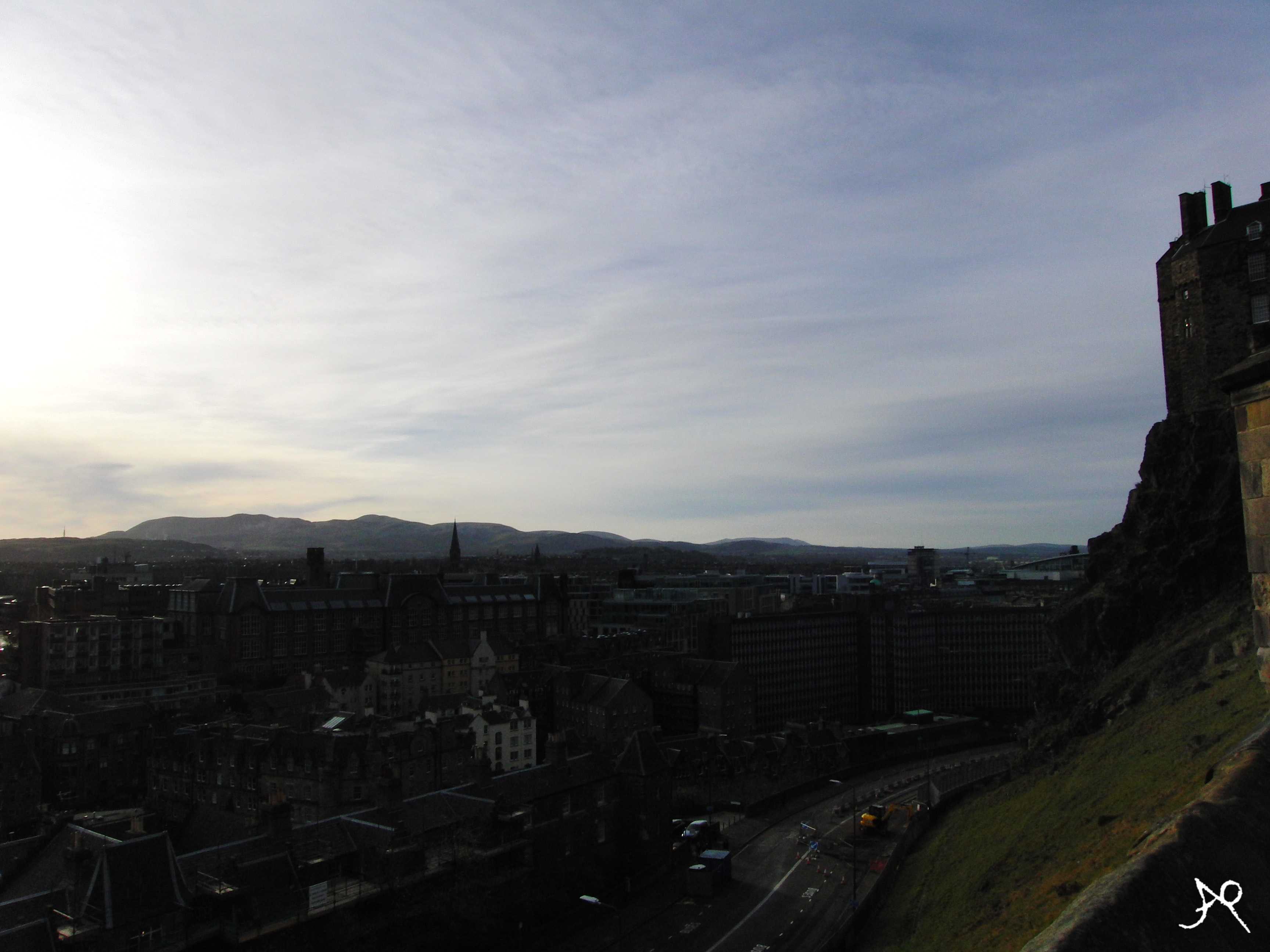 Edinburgh Castle - view