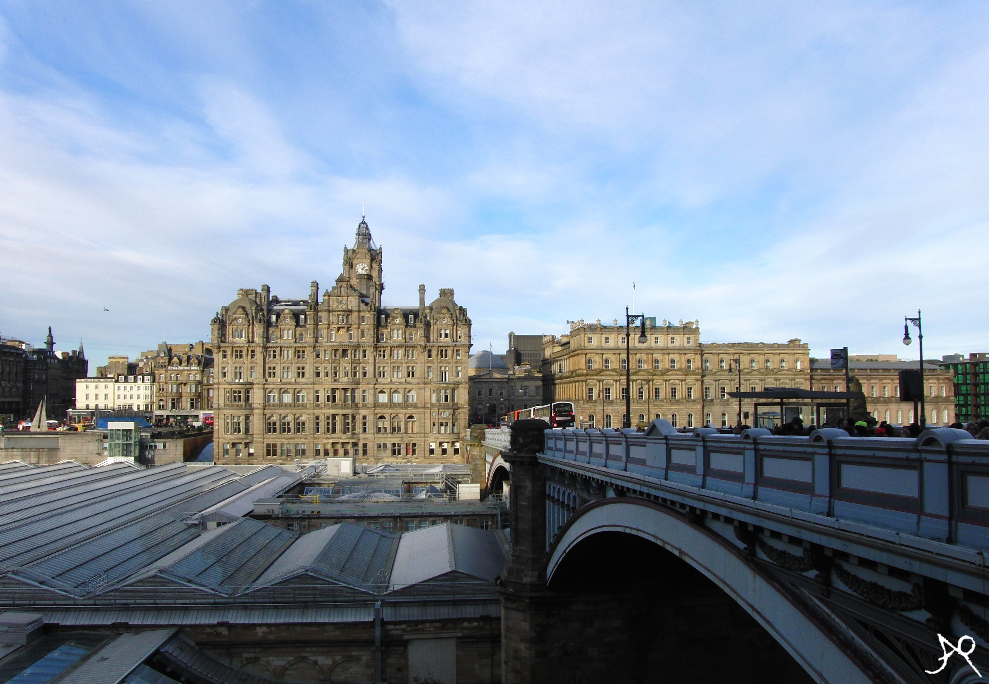 North Bridge and Balmoral Hotel