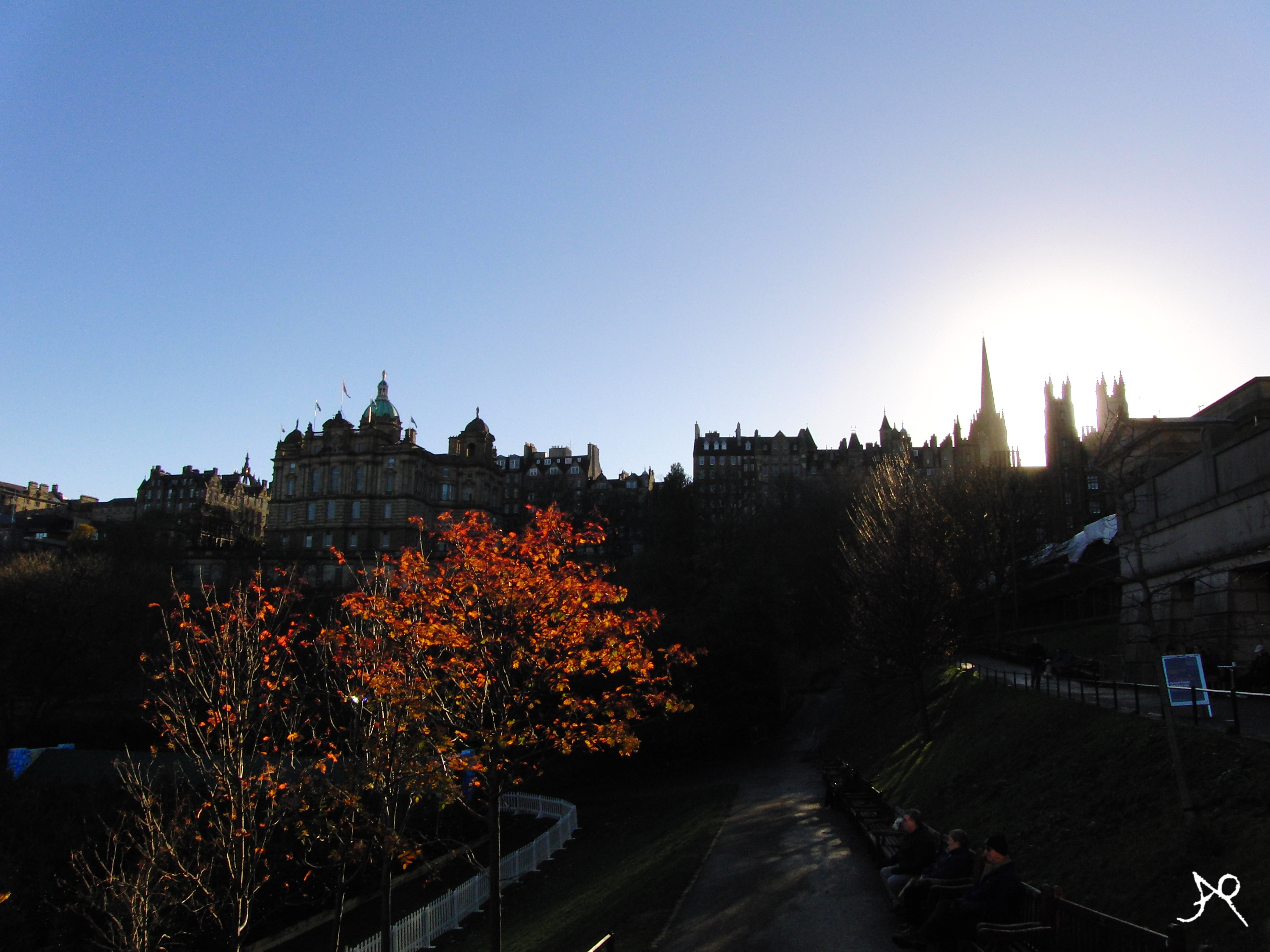Part of the Christmas Market
