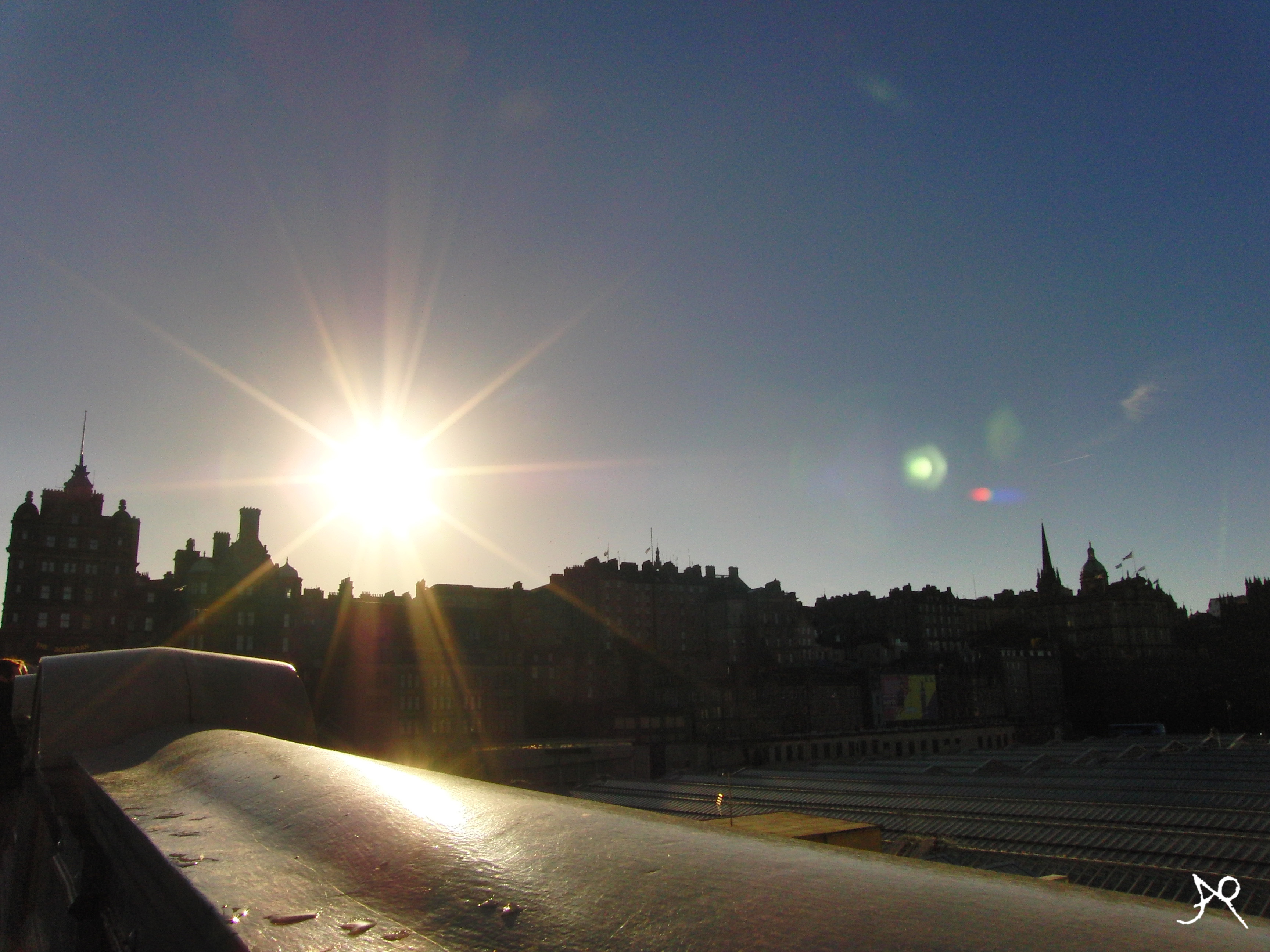 North Bridge and Railway Station