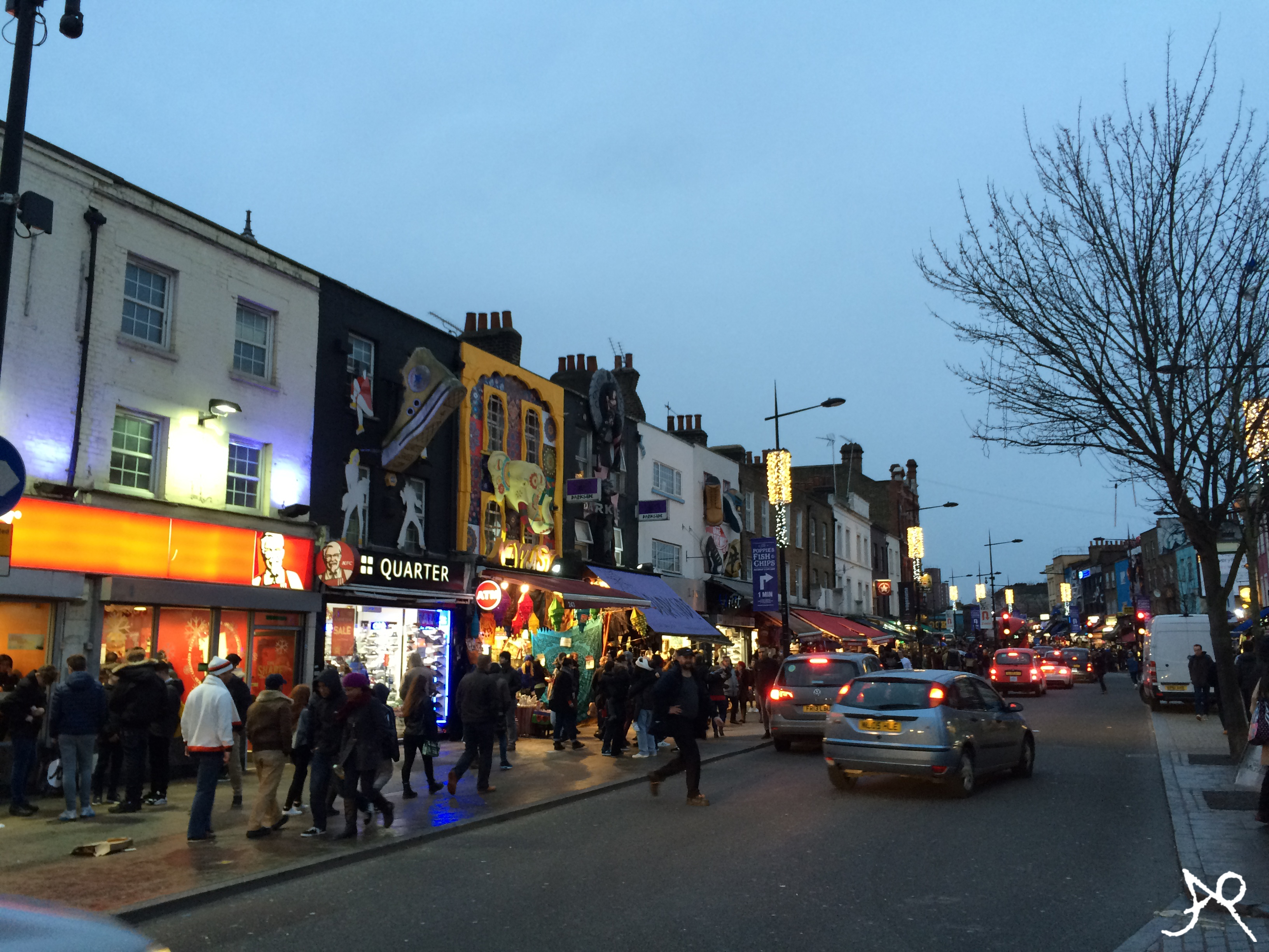 Camden High Street lights