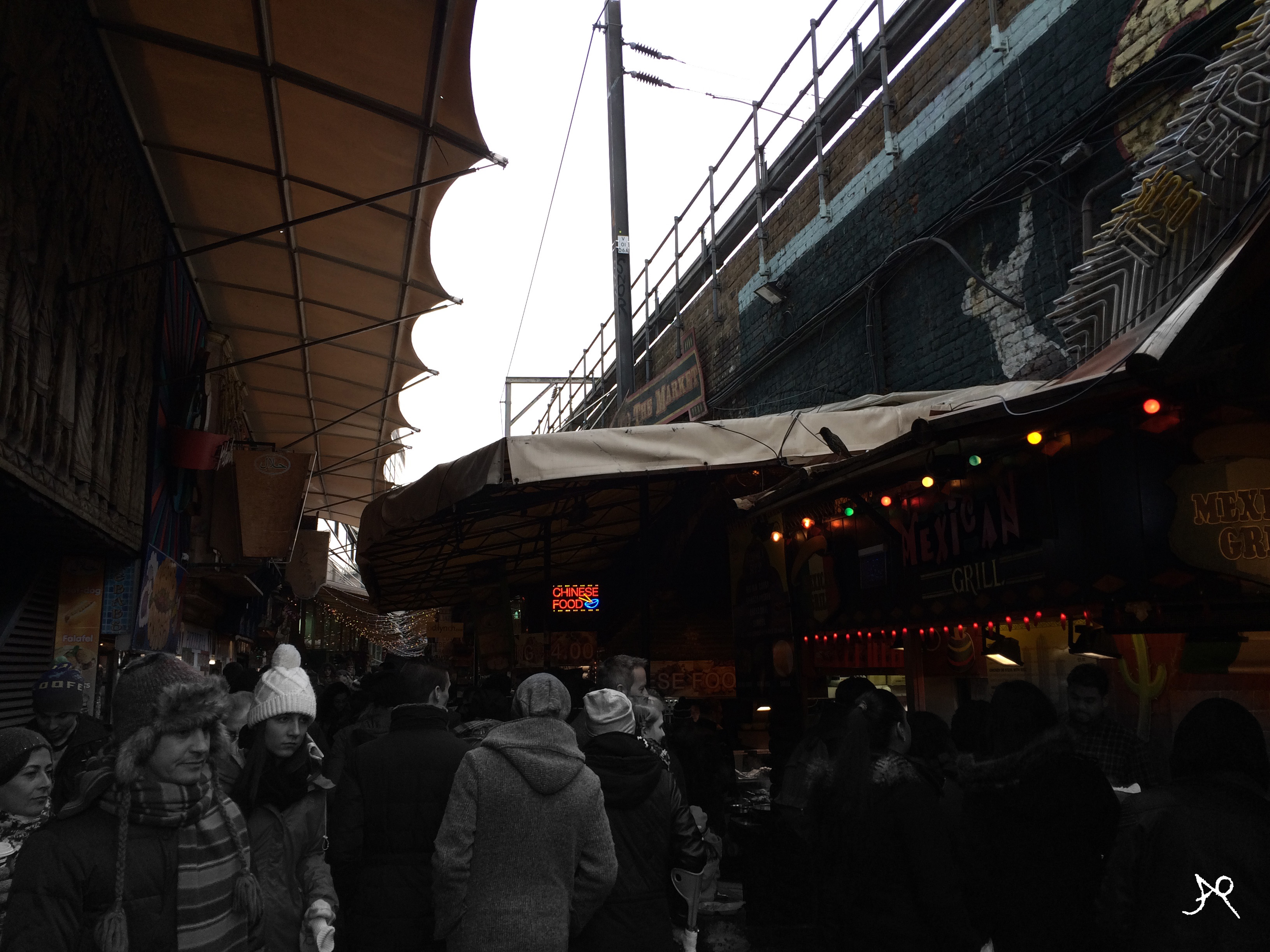 Food stalls Camden Lock Market
