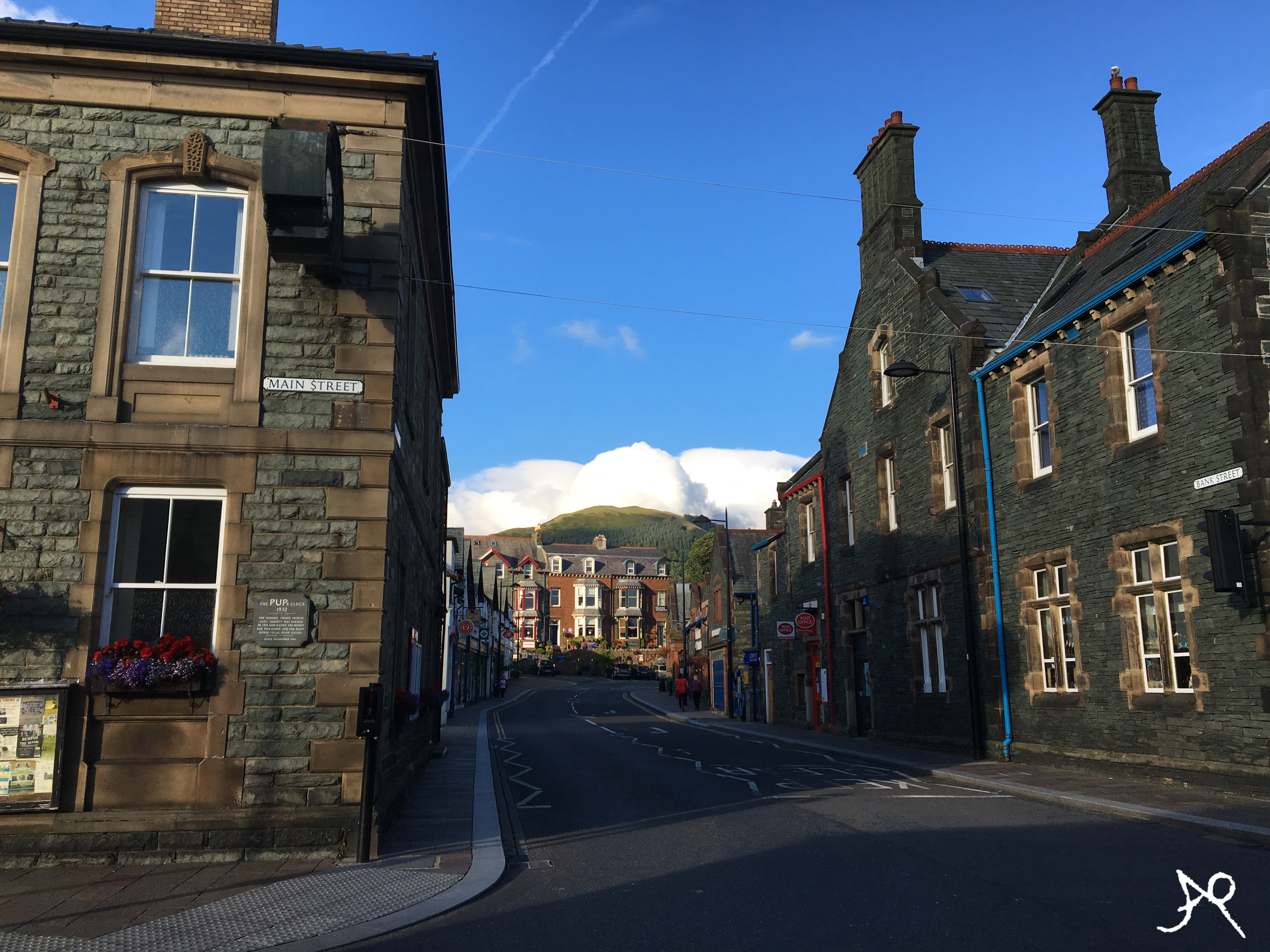 Old houses in Keswick