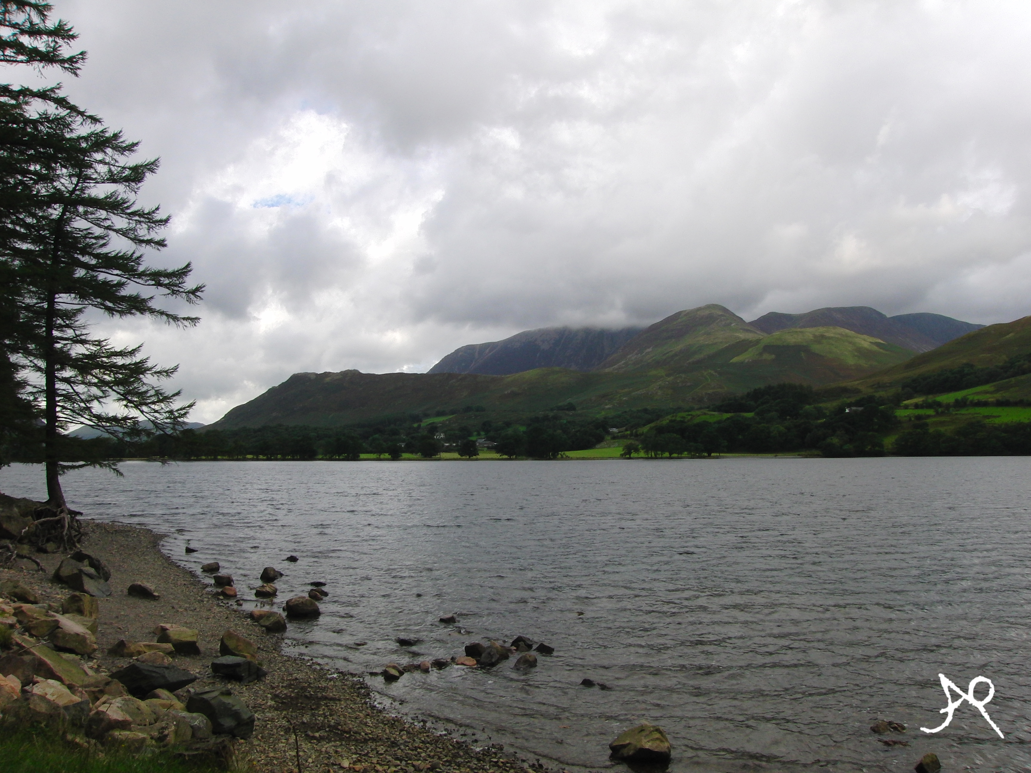 Mountains next to Rannerdale Knotts